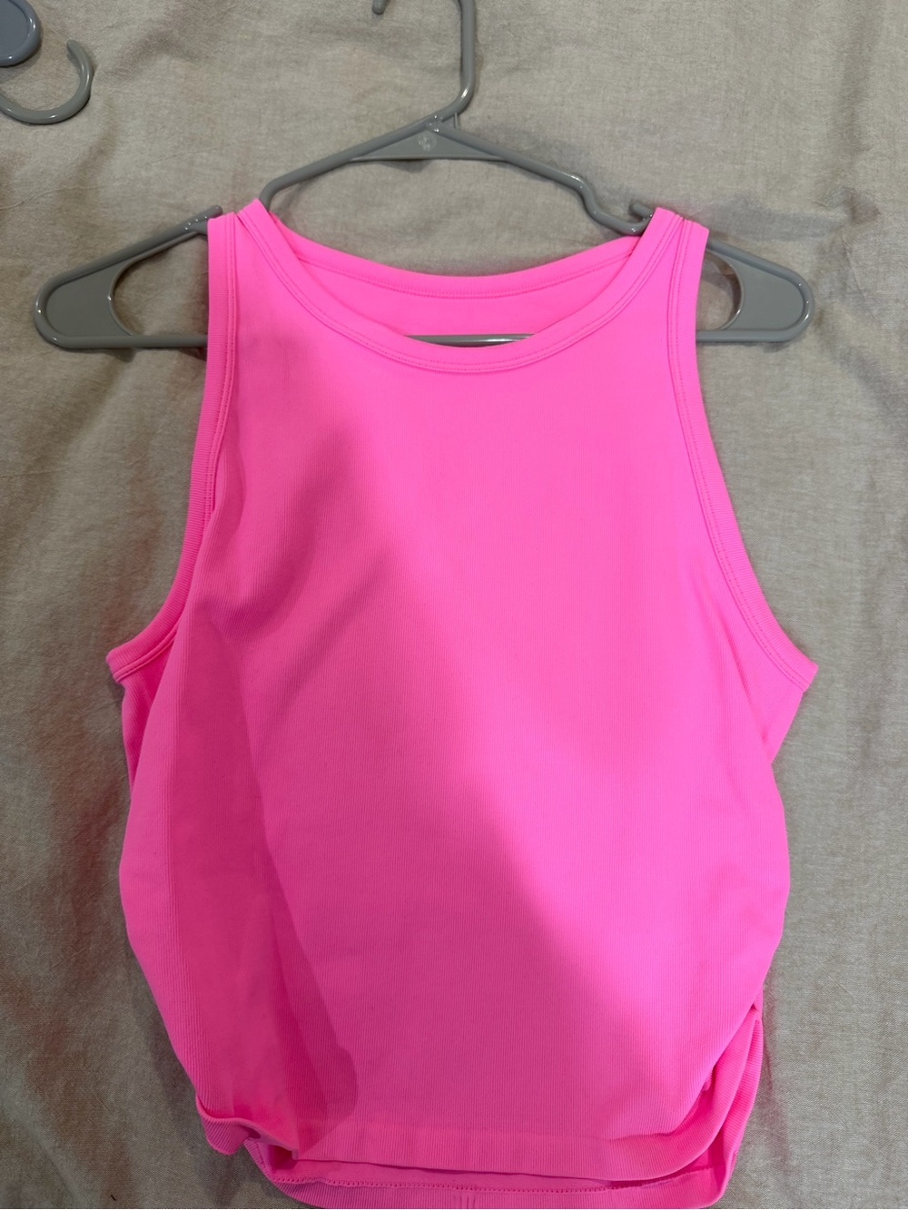 Women’s stretchy Pink Tank Top